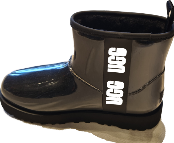 מגף UGG שקוף שחור