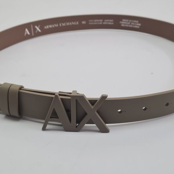 חגורה ארמני לוגו