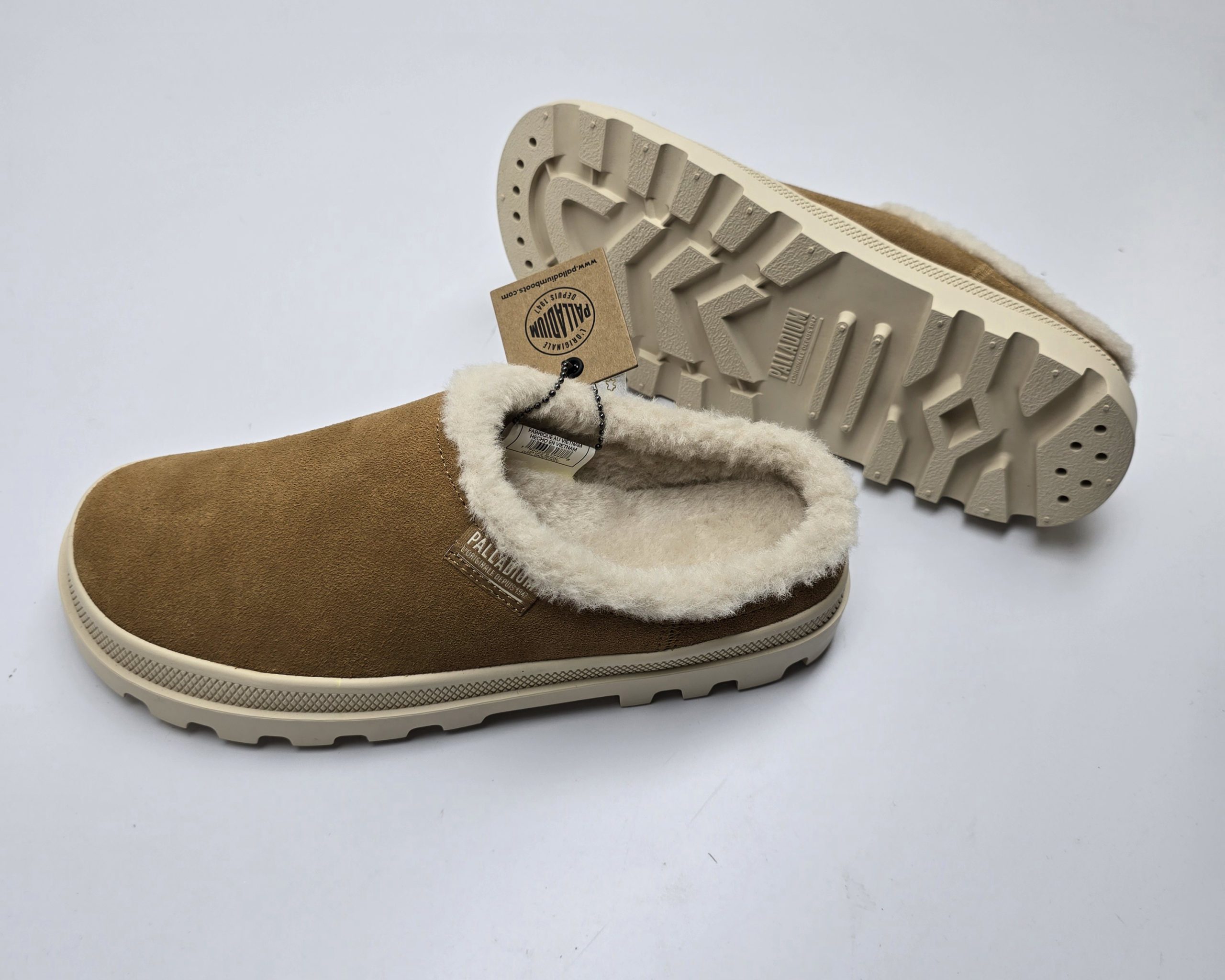 כפכף פרווה בז palladiom – תמונה 3