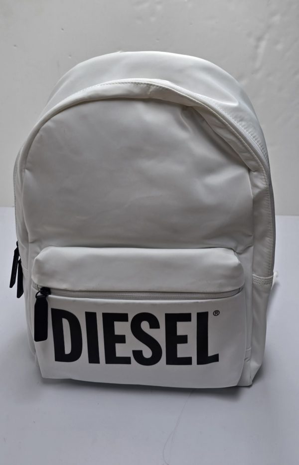 WHITE DIESEL SCHOOL BAG