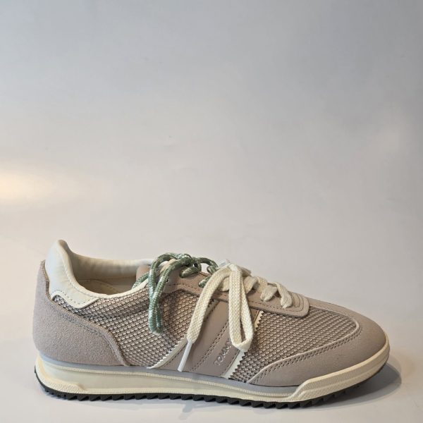 BEIGE TOMMY SNEAKERS