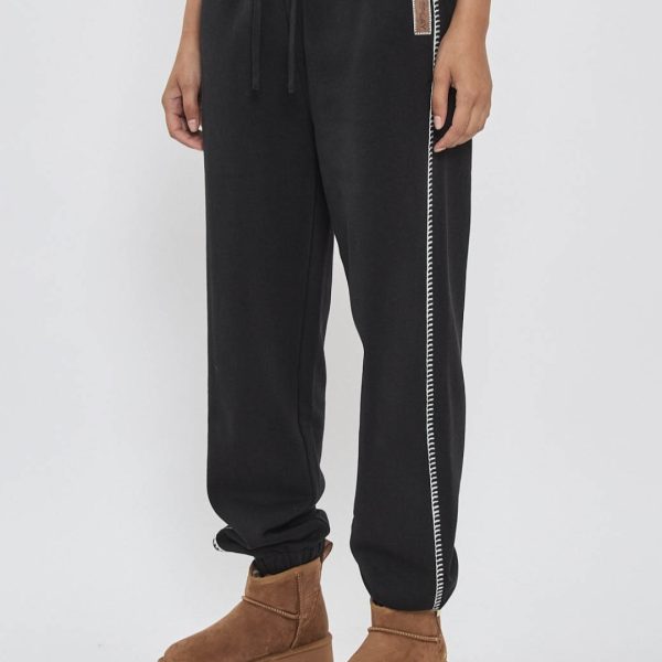 מכנס פוטר רקום